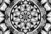 Floral Mandala Vector Bundle, an Illustration by jahid234 (Thumbnail 2 of 7)