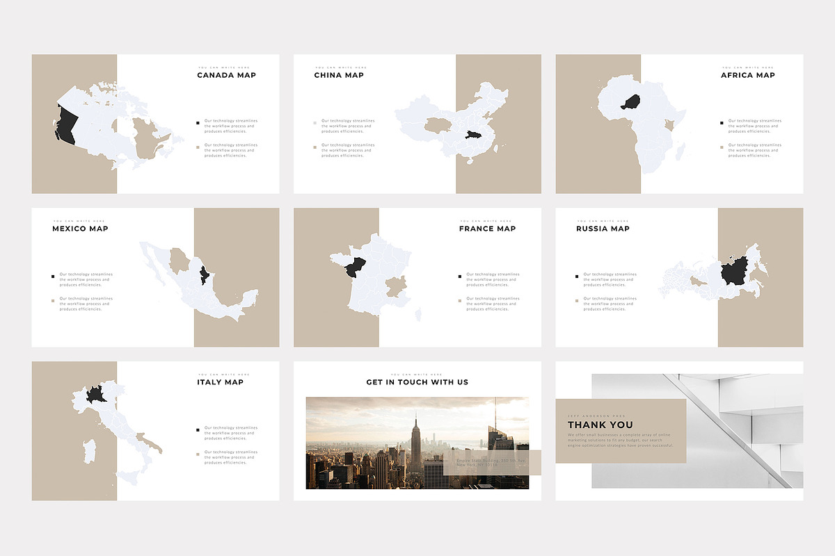 Boneti Minimalist PowerPoint, a Presentation Template by slidequest (Photo 6 of 18)