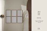 Mockup template for printable art, a Print Template by DSTUDIO888 (Thumbnail 2 of 4)