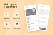 Warehouse Services Wireframe Apps, a Wireframe Template by INSPR STD (Thumbnail 4 of 6)
