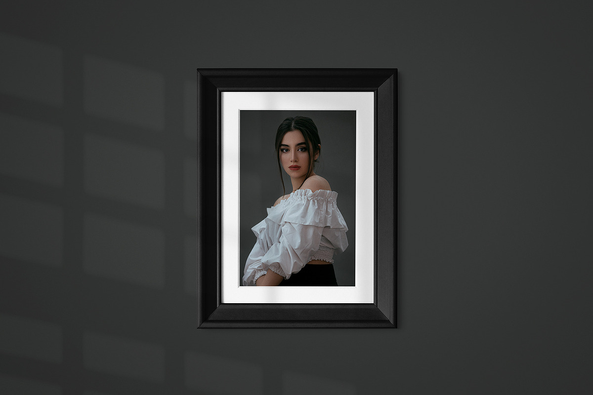 Photo Frame on Wall Mockup, a Product Mockup by Aurora Graphics (Photo 4 of 7)