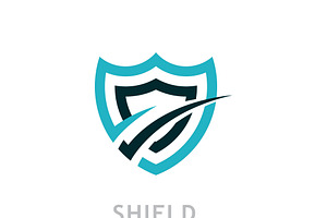 Shield logo template 14. vector, a Graphic by T.Vooka
