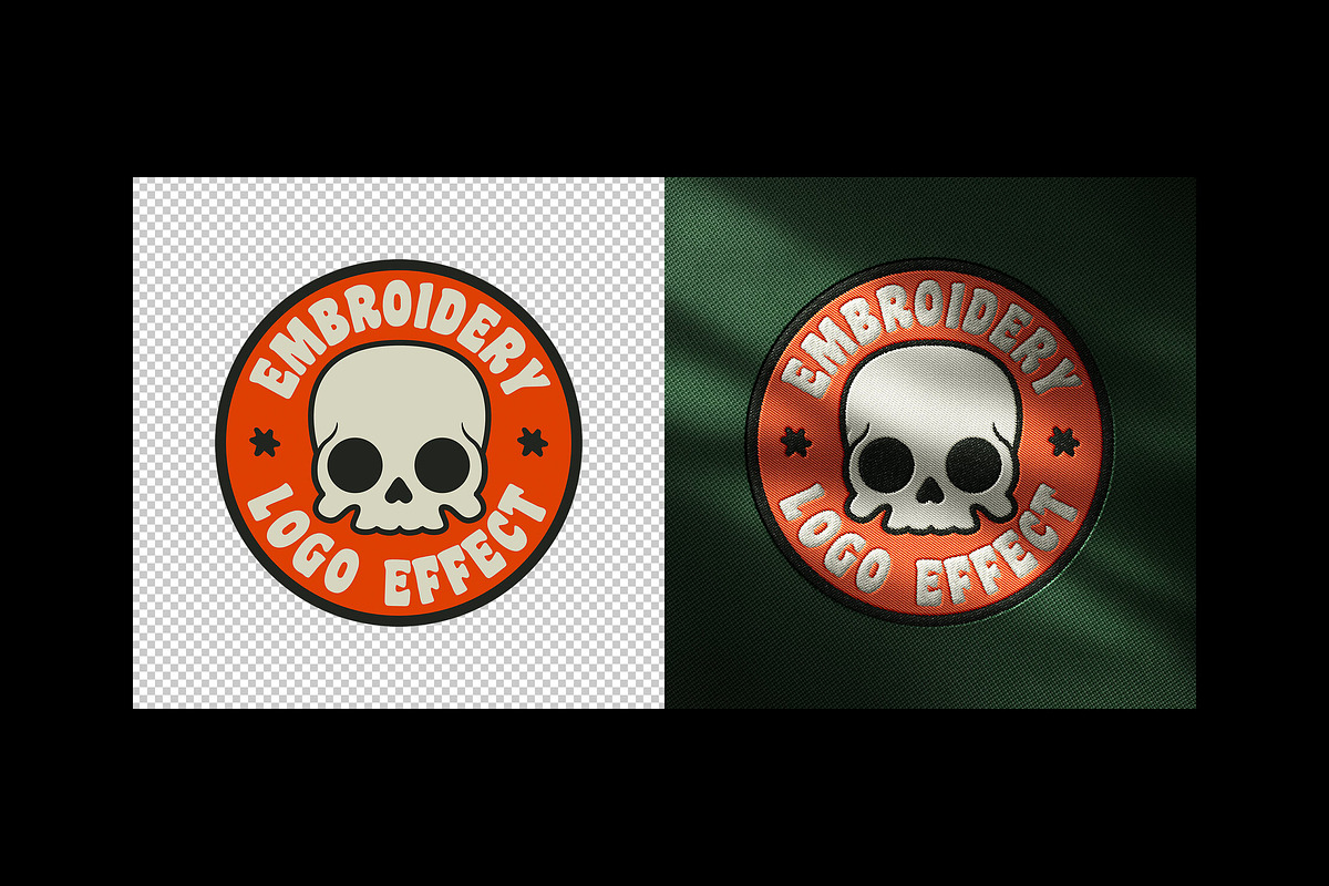 Embroidery Patch Mockup, a Pens & Pencil Mockup by Design Squad (Photo 2 of 4)