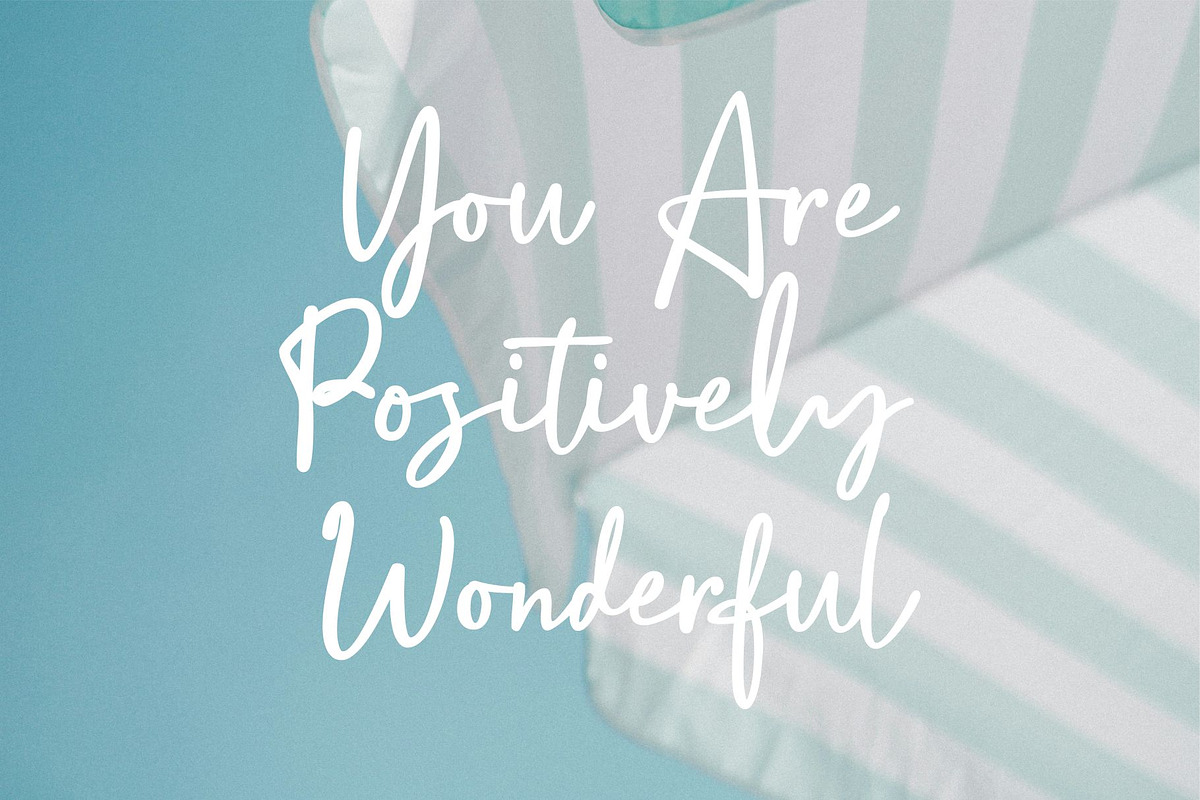 Magical Bright | Natural Signature, a Handwritten Font by ManType (Photo 5 of 7)