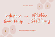 Pomegrande Script Typeface, a Script Font by Dawnside Graphic (Thumbnail 5 of 13)