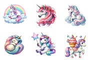 Unicorn Clipart, an Illustration by CreationArt (Thumbnail 6 of 6)