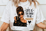 Chic Coffee Girl PNG Clipart PNG, a Seasonal Illustration by Canvas Craft (Thumbnail 3 of 6)
