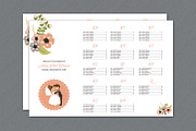 Wedding Seating Chart Template, an Invitation Template by retrographix (Thumbnail 2 of 3)