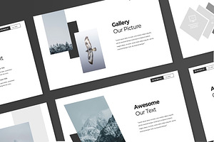 Miami Minimals Google Slide, a Presentation Template by Overcloud