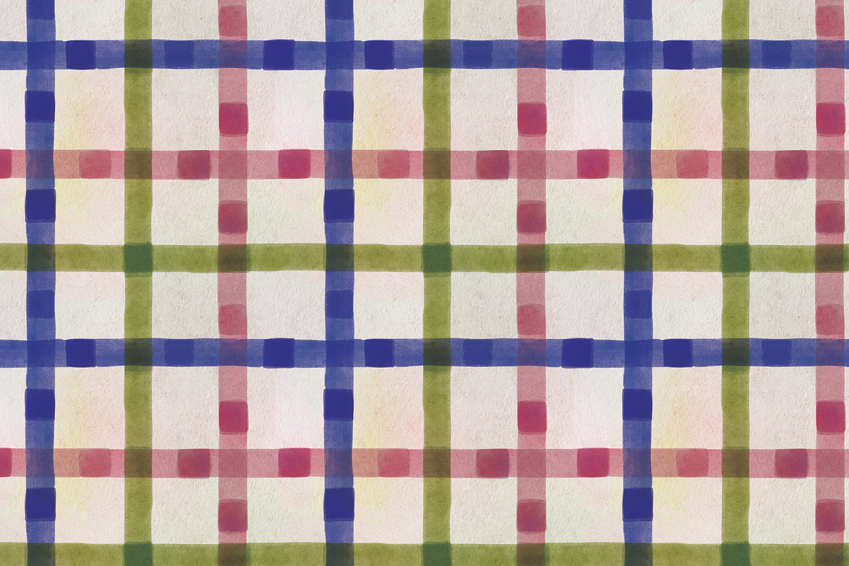 Dopamine Watercolour Collection, a Pattern Graphic by Maria Budarkiewicz (Photo 7 of 15)