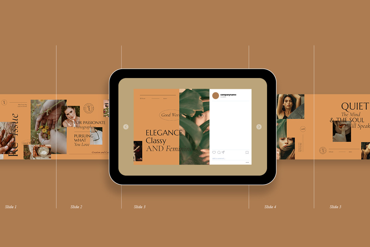 Classy Elegant Instagram Carousel