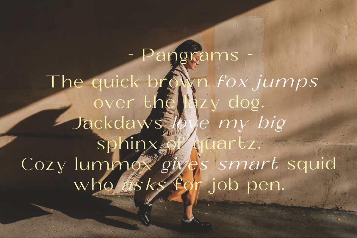 Rajilo Modern Serif Font, a Serif Font by JNJ Studio (Photo 7 of 11)