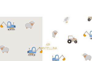 Farm kids pattern
