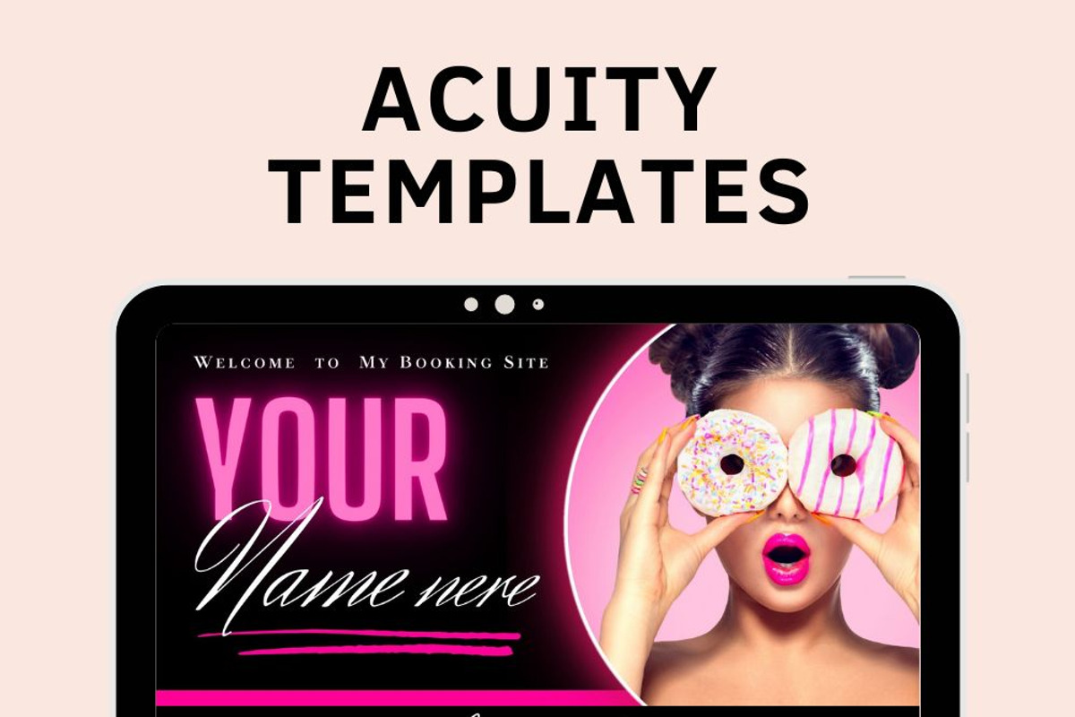 Acuity Scheduling Template, a Websites & App Template by TimCanvaTemplate (Photo 5 of 5)