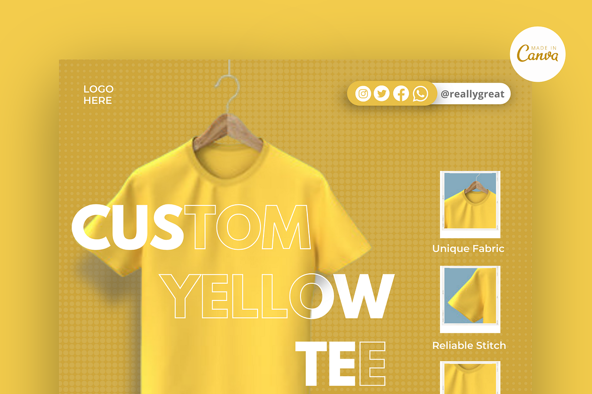 Fashion & Clothing Template Kit I, a Social Media Template by Exceptionalways (Photo 15 of 31)