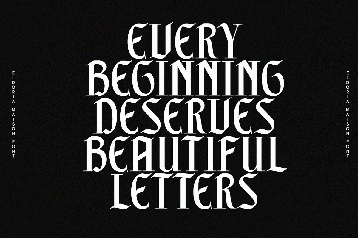 Eldoria Maison Luxury Mixed Font, a Script Font by Letterhend Studio (Photo 4 of 9)