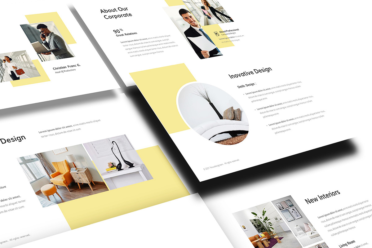 Furniture Keynote Template, a Presentation Template by temphall (Photo 6 of 8)