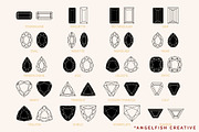 Gemstones Procreate Brush Set, a Brush Add-On by AngelfishCreative (Thumbnail 4 of 7)
