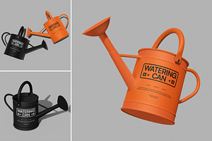 Watering Can Mockup, a Household Mockup by Brand Earth