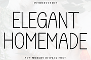 Elegant Homemade, a Sans Serif Font by FreshTypeINK (Thumbnail 5 of 8)