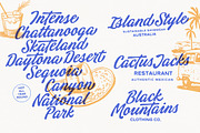 Tequila Sunrise Typeface Pack, a Script Font by Nicky Laatz (Thumbnail 3 of 21)
