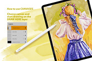 PROCREATE GOUACHE STUDIO, a Brush Add-On by AlexandraArt (Thumbnail 11 of 11)