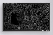 10 Moon Elevation Maps, a Texture Graphic by GarryKillian (Thumbnail 10 of 11)