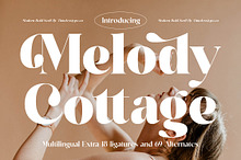 Melody Cottage Modern Bold Serif