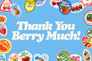 Fruit Stand - Fruity Sticker Pack, a Graphic by Lucy Jenn (Thumbnail 6 of 6)