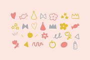 Cute cat icons for Baby gifts, an Animal Illustration by Kurakoza (Thumbnail 5 of 8)