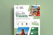 Travel Flyer Template, a Flyer Template by MightyDesign (Thumbnail 2 of 8)