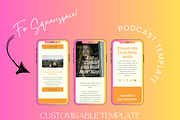 Podcast Squarespace Template, a Squarespace Template by Lumina Alchemy (Thumbnail 6 of 10)