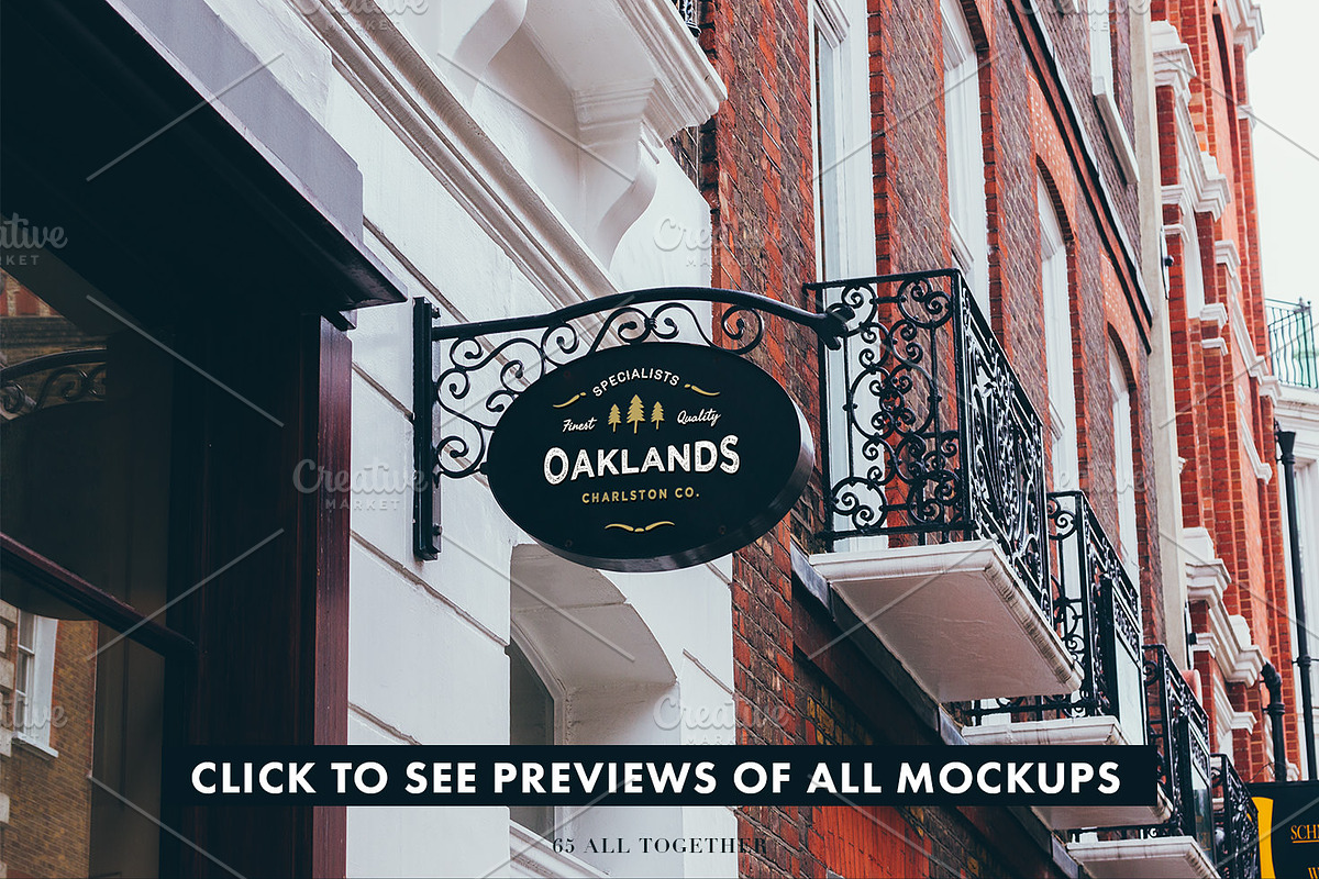 Signs & Facades Mockups (UK edition), a Product Mockup by Madebyvadim (Photo 5 of 5)