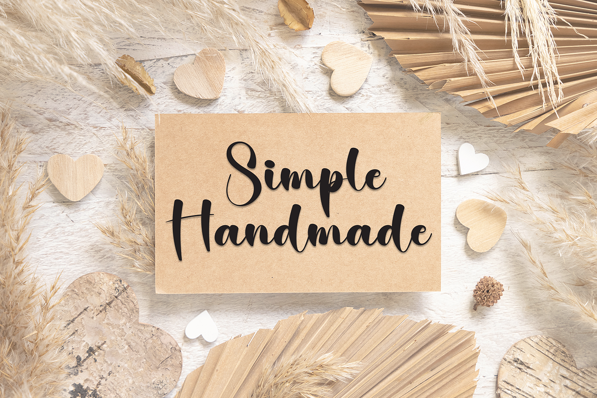 Sunshine | Script Font, a Handwritten Font by Scratchones (Photo 5 of 8)