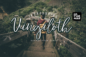 Vingiloth Handwritten Script
