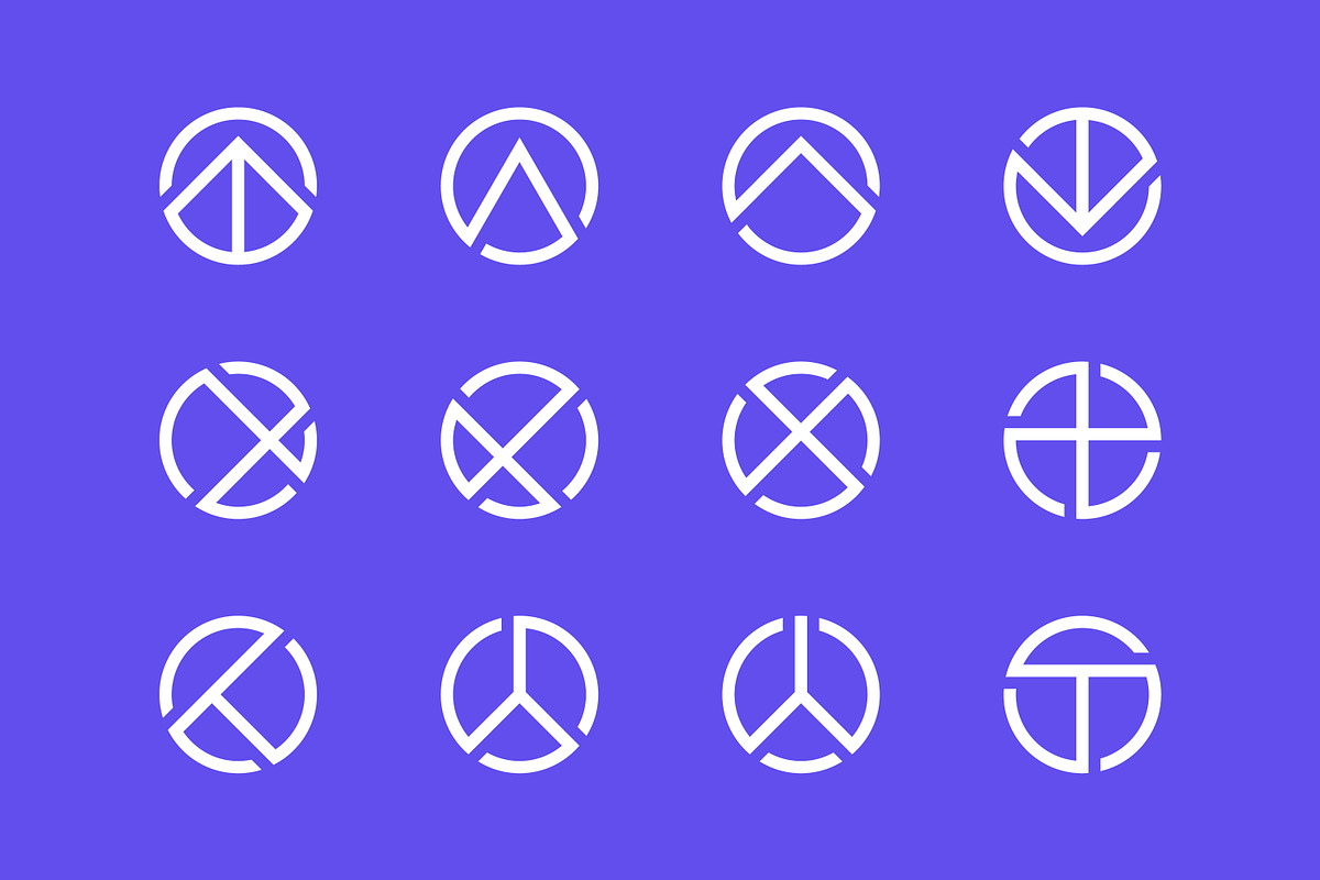 Zen Geometric Circle Logo Bundle, a Branding & Logo Template by Signatoro (Photo 4 of 4)