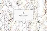 Mothers Day Paper | Neutral Mothers, a Pattern Graphic by GlamArtZhanna (Thumbnail 1 of 4)