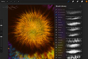 28 Realistic FUR Procreate Brushes, a Brush Add-On by Eldar Zakirov's (Thumbnail 4 of 10)