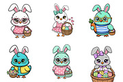 100 Kawaii Easter Chicks Transparent, an Object Graphic by XPERTDESIGNER (Thumbnail 12 of 18)
