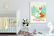 Christmas cards design, an Animal Illustration by Giraffarte (Thumbnail 2 of 6)