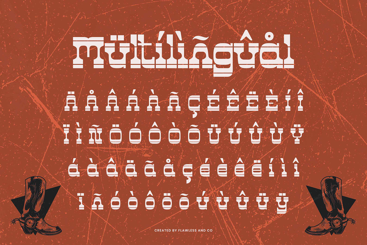 Calostre - Display Vintage Font, a Font by Flawless And Co (Photo 10 of 10)