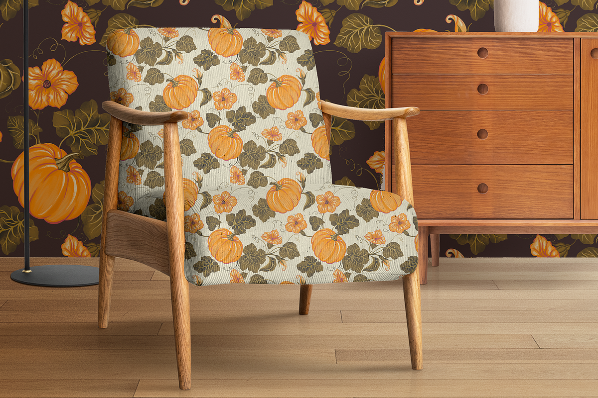 Potiron Autumn, a Seasonal Illustration by MenoMelo Studio (Photo 9 of 9)