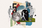 Vintage Collage Creator 1170+ Assets, an Object Graphic by Veris Studio (Thumbnail 39 of 56)