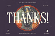 Senovac Bold Tall Serif Display, a Serif Font by timelesstype.co (Thumbnail 20 of 20)
