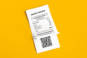 Receipt Mockup, a Wearable Device Mockup by Artnivora.Std (Thumbnail 4 of 5)