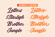 Barty Stones - Awesome Script, a Script Font by ErgibiStudio (Thumbnail 9 of 10)