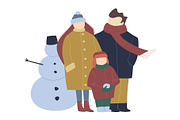Cartoon Christmas Illustration Set, a Decorative Illustration by Chloe's Illustrations (Thumbnail 7 of 7)