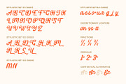 MN Barevia - Handwritten Vintage, a Script Font by Mantra Naga (Thumbnail 5 of 16)