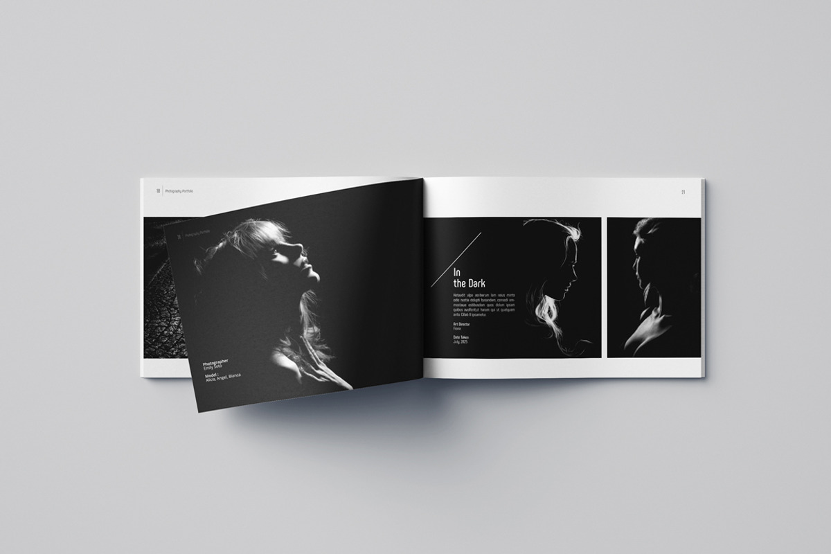 A5 - Photography Portfolio Template, a Brochure Template by adekfotografia (Photo 11 of 15)
