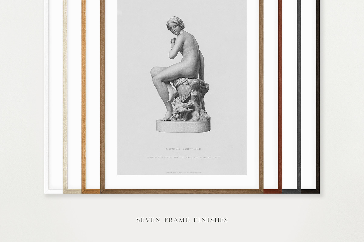 Movable Frames Kit For Mockups, a Print Template by The White Space Co. (Photo 2 of 8)